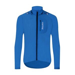 HOLOKOLO Cyklistická větruodolná bunda - WIND/RAIN - modrá XS