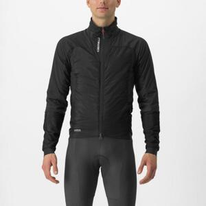 CASTELLI Cyklistická zateplená bunda - FLY TERMAL - černá XL