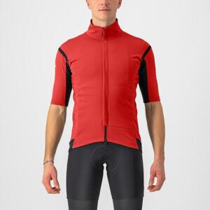 CASTELLI Cyklistický dres s krátkým rukávem - GABBA RoS 2 - červená XS