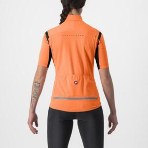 CASTELLI Cyklistický dres s krátkým rukávem - GABBA RoS 2 W - oranžová XL