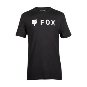 FOX Cyklistické triko s krátkým rukávem - ABSOLUTE PREMIUM - černá M