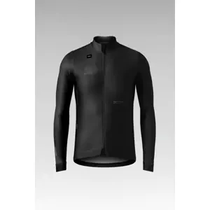 GOBIK Cyklistická větruodolná bunda - SKIMO PRO - černá XL