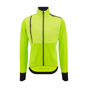 SANTINI Cyklistická zateplená bunda - VEGA ABSOLUTE - zelená 2XL