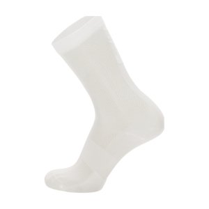SANTINI Cyklistické ponožky klasické - PURO - bílá XL-2XL