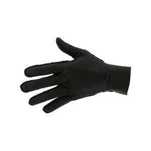 SANTINI Cyklistické rukavice dlouhoprsté - GUARD  - černá XL