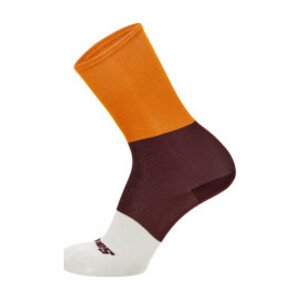 SANTINI Cyklistické ponožky klasické - BENGAL - vícebarevná XL-2XL