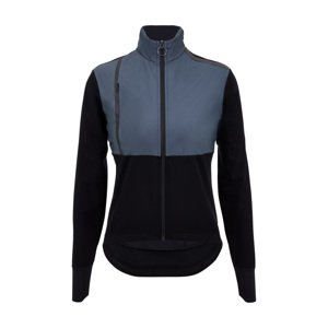 SANTINI Cyklistická zateplená bunda - VEGA ABSOLUTE - modrá/černá M