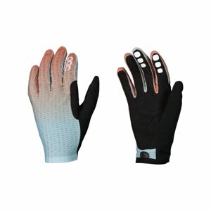POC Cyklistické rukavice dlouhoprsté - SAVANT MTB - červená/světle modrá/černá XS