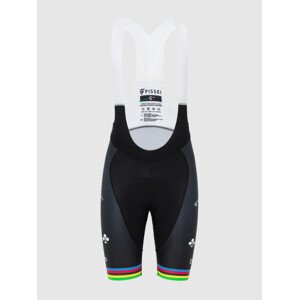 PISSEI Cyklistické kalhoty krátké s laclem - TADEJ POGACAR WORLD CHAMP 2025 3XL