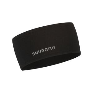 SHIMANO Cyklistická čelenka - URU - černá UNI