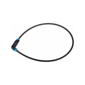 BBB zámek na kolo - CODESAFE - černá 6 x 1000 mm