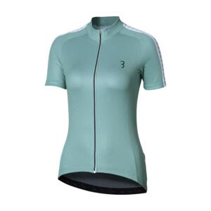 BBB Cyklistický dres s krátkým rukávem - DONNA - zelená XL