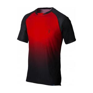 BBB Cyklistický dres s krátkým rukávem - GRAVITY - červená 2XL