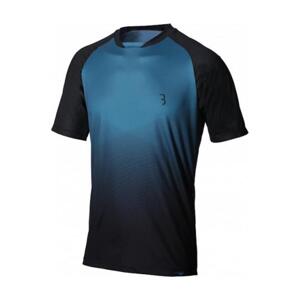 BBB Cyklistický dres s krátkým rukávem - GRAVITY - modrá 2XL