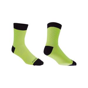 BBB Cyklistické ponožky klasické - THERMOFEET - žlutá
