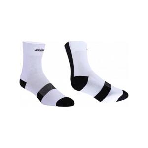 BBB Cyklistické ponožky klasické - HIGHFEET - bílá 39-43