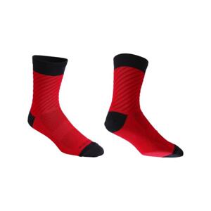 BBB Cyklistické ponožky klasické - THERMOFEET - červená 39-43
