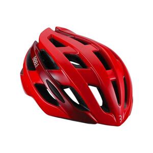 BBB Cyklistická přilba - HAWK - červená (54–58 cm)