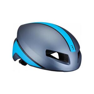 BBB Cyklistická přilba - TITHON - modrá/šedá (58–62 cm)