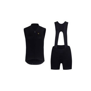 RIVANELLE BY HOLOKOLO Cyklistický krátký dres a krátké kalhoty - PURE - černá