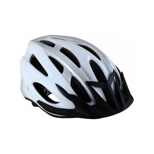 BBB Cyklistická přilba - CONDOR - bílá/stříbrná (54–58 cm)