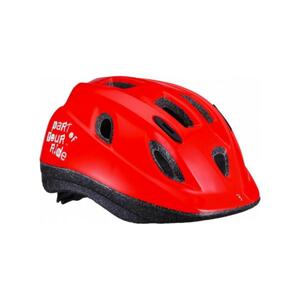 BBB Cyklistická přilba - BHE-37 BOOGY - červená (52-56 cm)