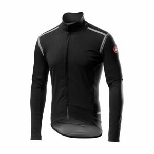 CASTELLI Cyklistická zateplená bunda - PERFETTO ROS CONVERT - černá XL
