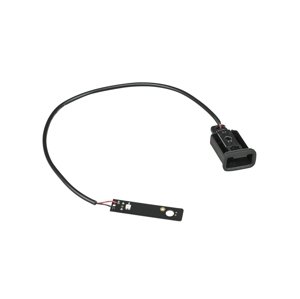 Trek CrossRip+ Rear Light Rack Mount & Wire Harness černá