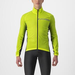 Castelli Squadra Stretch Jacket S žlutá/šedá