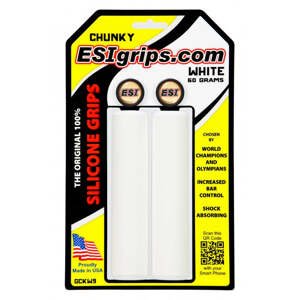 Gripy ESI Chunky bílá