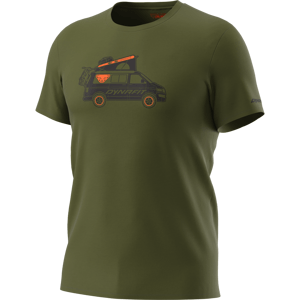 Dynafit Graphic Cotton T-shirt Men S zelená