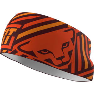 Dynafit Graphic Performance Headband UNI oranžová/hnědá