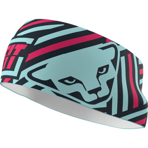 Dynafit Graphic Performance Headband UNI tyrkysová/růžová