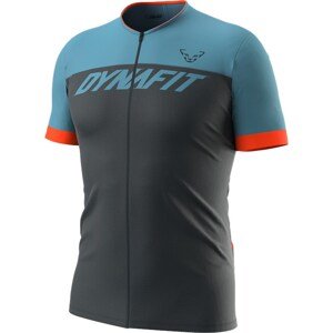 Dynafit Ride Light S/S FZ Tee M L tmavě modrá/modrá