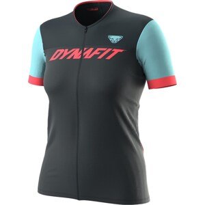 Dynafit Ride Light S/S FZ Tee W M tmavě modrá/tyrkysová