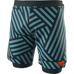 Dynafit Trail Graphic 2/1 Shorts M XL tmavě modrá/modrá