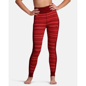 Kari Traa Silja Baselayer Pants - 100% Merino Wool L červená
