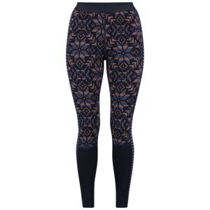 Kari Traa Else Baselayer Pants - 100% Merino Wool L tmavě modrá