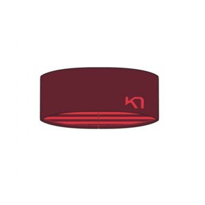 Kari Traa Tikse Headband - 100% Merino Wool UNI červená