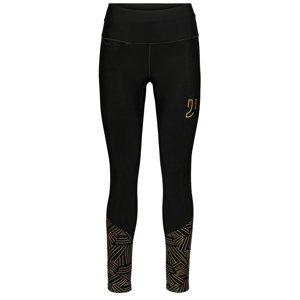 Johaug Flash Warm Tights High Waist with fleece XL černá