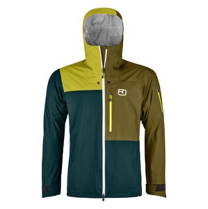 Ortovox 3L Ortler Jacket M XL zelená/žlutá