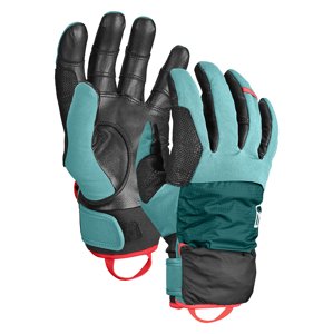 Ortovox Tour Pro Cover Glove W S tyrkysová