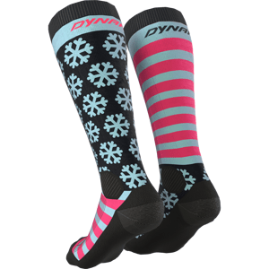Dynafit FT Graphic Socks 35-38 růžová/černá