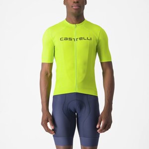 Castelli Prologo Lite Jersey XXL žlutá/zelená