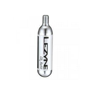 Lezyne 20G W/B STICKER stříbrná