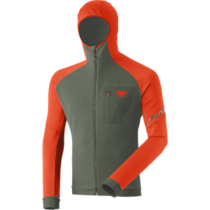 Dynafit Radical Polartec® Hooded Jacket  52/XL oranžová/zelená