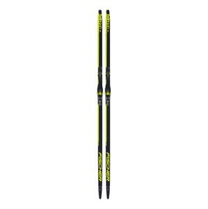 Běžky Fischer TWIN SKIN PRO STIFF + CONTROL STEP 2024/25 2024/2025 207 černá/žlutá