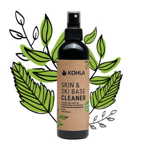 Kohla Skin a Skibase Cleaner - green line černá/zlatá
