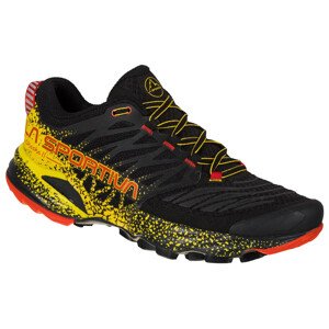 Pánské trailové boty La Sportiva Akasha II  Black-Yellow  45,5