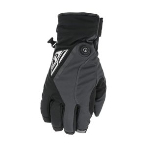 Vyhřívané rukavice Fly Racing Title černá/šedá  XL